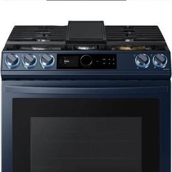 Samsung 2 Piece Fingerprint Resistant Navy Steel Kitchen Package