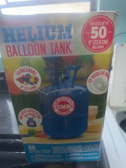 For balloons