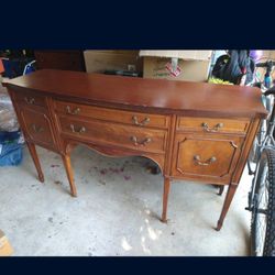 Antique Sideboard/Buffet Table