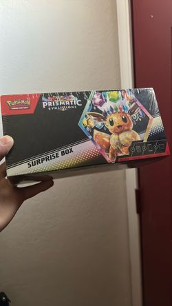Prismatic Evolutions Surprise Box 