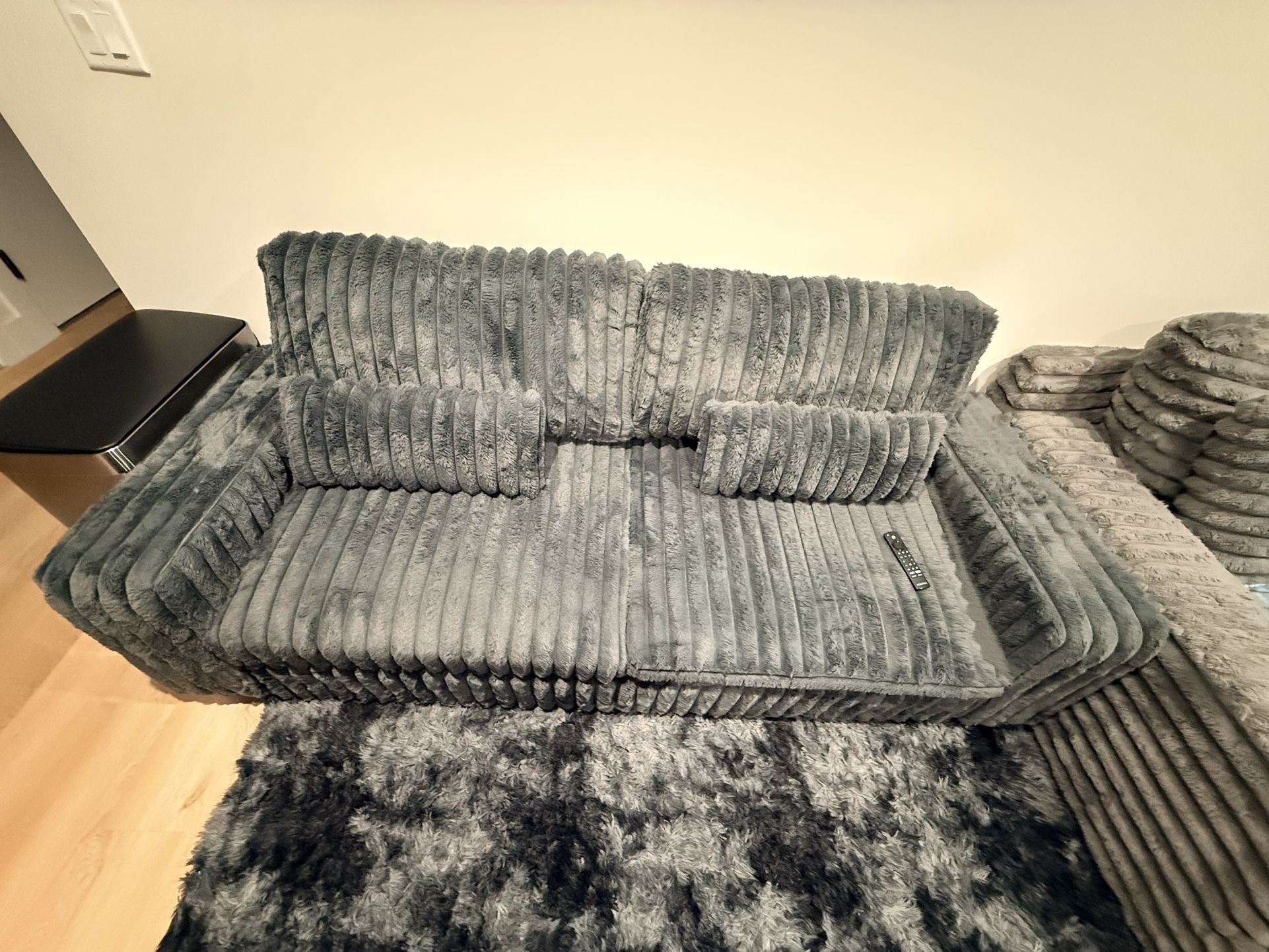 grey couch 