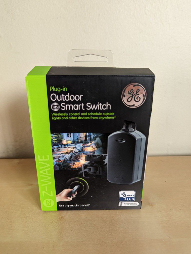 GE Z-Wave Plug-In Outdoor EZ Smart Switch ZW4201 Z Wave for Sale in San  Diego, CA - OfferUp