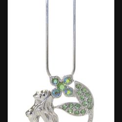 *Great Gift*🎁 Coastal Ocean Crystal MERMAID Pendant Necklace *See My Other 600 Items*