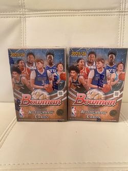 2025/26 Bowman NBA and College 60 cards total