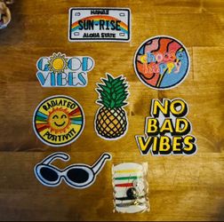 Cute Summer Sew On Patches 