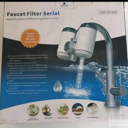 Faucet water filter suitable for the kitchen