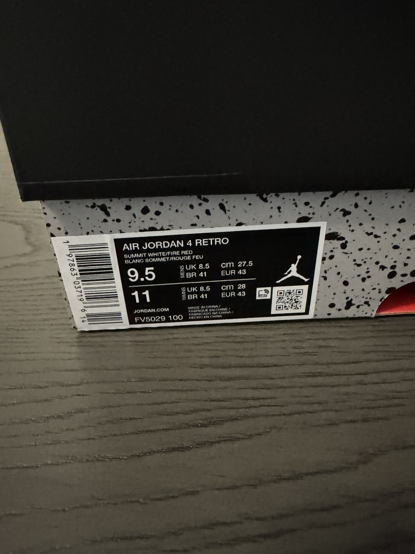 Jordan 4 White Cement