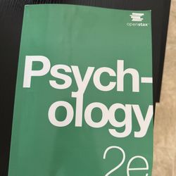 Psychology Book For College 