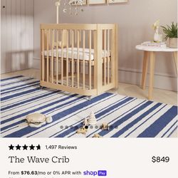 Nestig “The Wave Crib” 3in1
