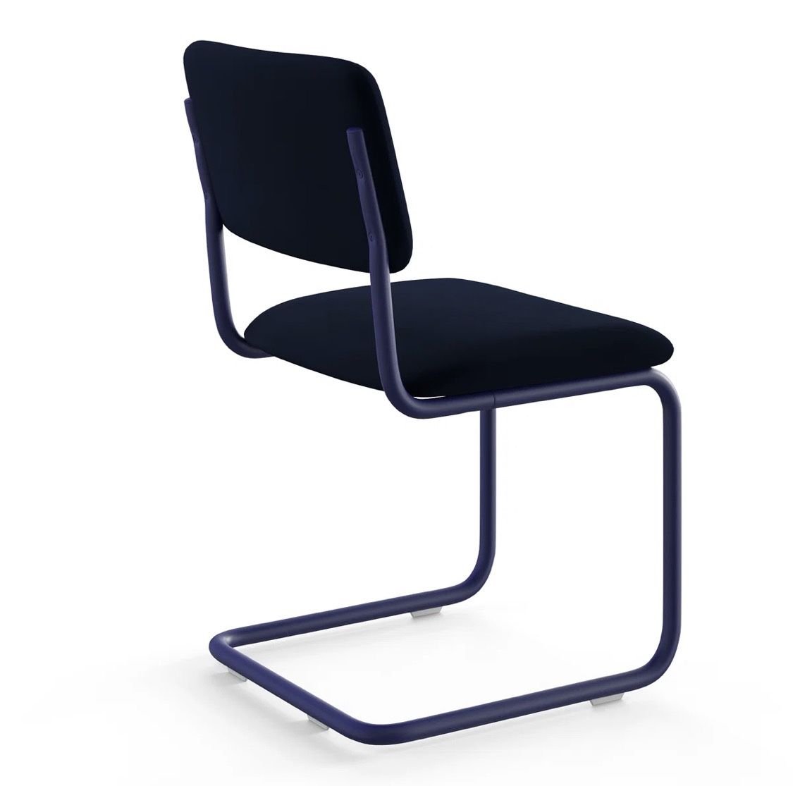 Walsh Tonal Velvet Dining Chair - Thumbnail 4