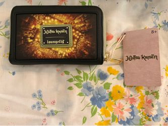 Loungefly Jujutsu Kaisen  Zip Around Wallet New!
