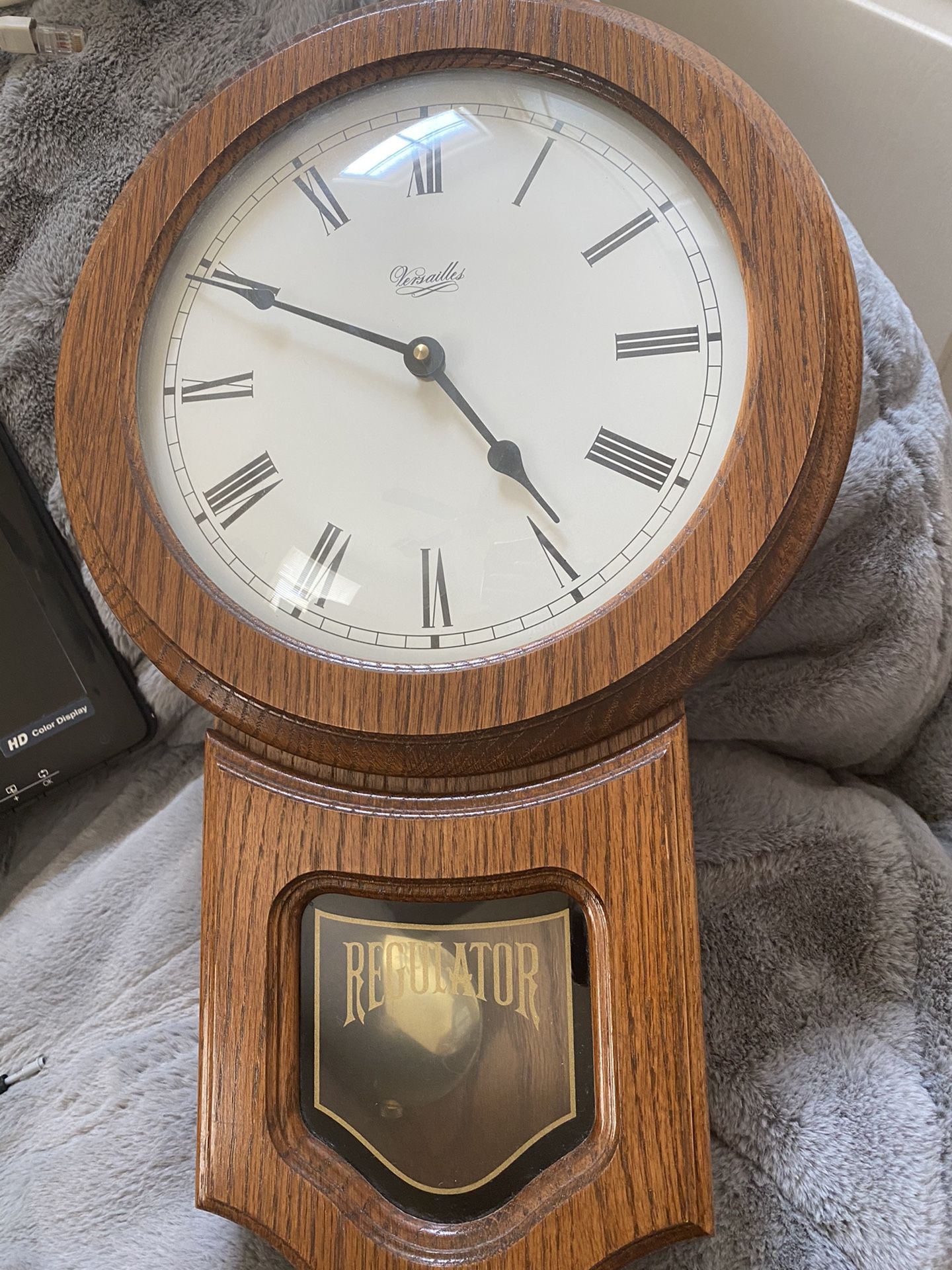 Versailles regulator wall clock