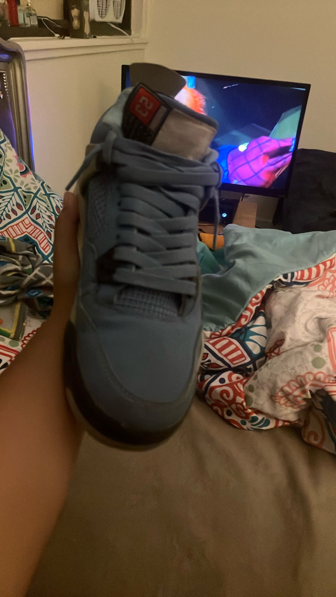 Jordan 4 Unc 5 In Big Kids Only Meeting Up Not Shipping