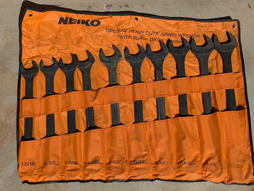 Neiko Jumbo Wrench Set