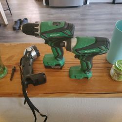 Hitachi Drill Set