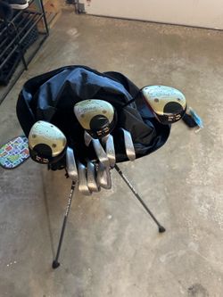 Full set Ping Eye 2 clubs- Black Dot 3 iron-PW, 1/3/5 woods