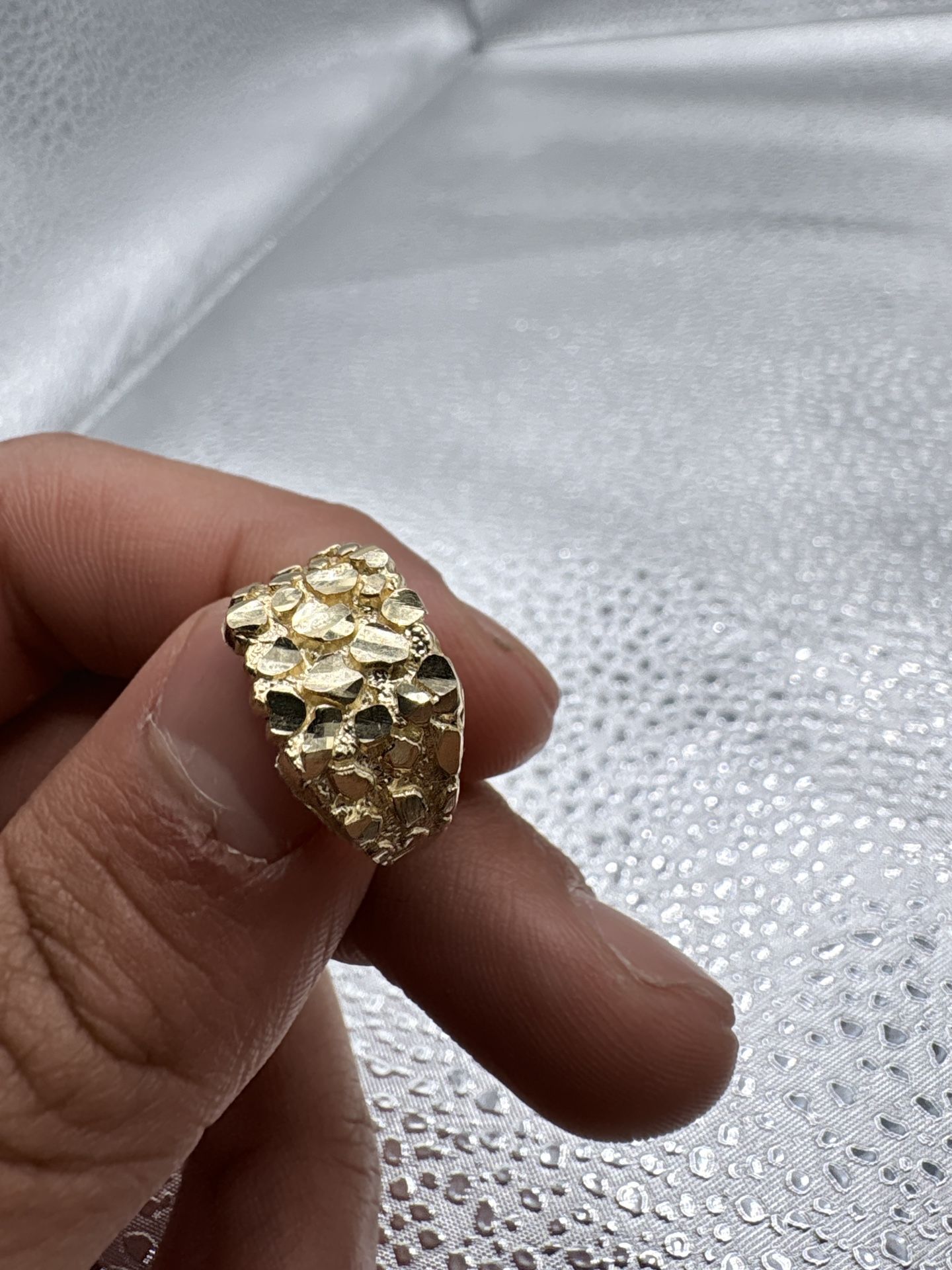10k Gold Nugget Ring