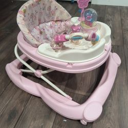 Disney Pink Baby Walker