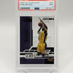 2000 Upperdeck Slam Exam Kobe Bryant #SE1 PSA 9
