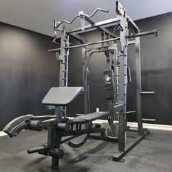 Smith Machine 2001 | Multi-Use Adj Bench | Gym Equipment | Fitness | Squat Rack | Excercise |🔴WEIGHTS AND BARBELL SOLD SEPARATELY 🔴 FREE DELIVERY 🚚