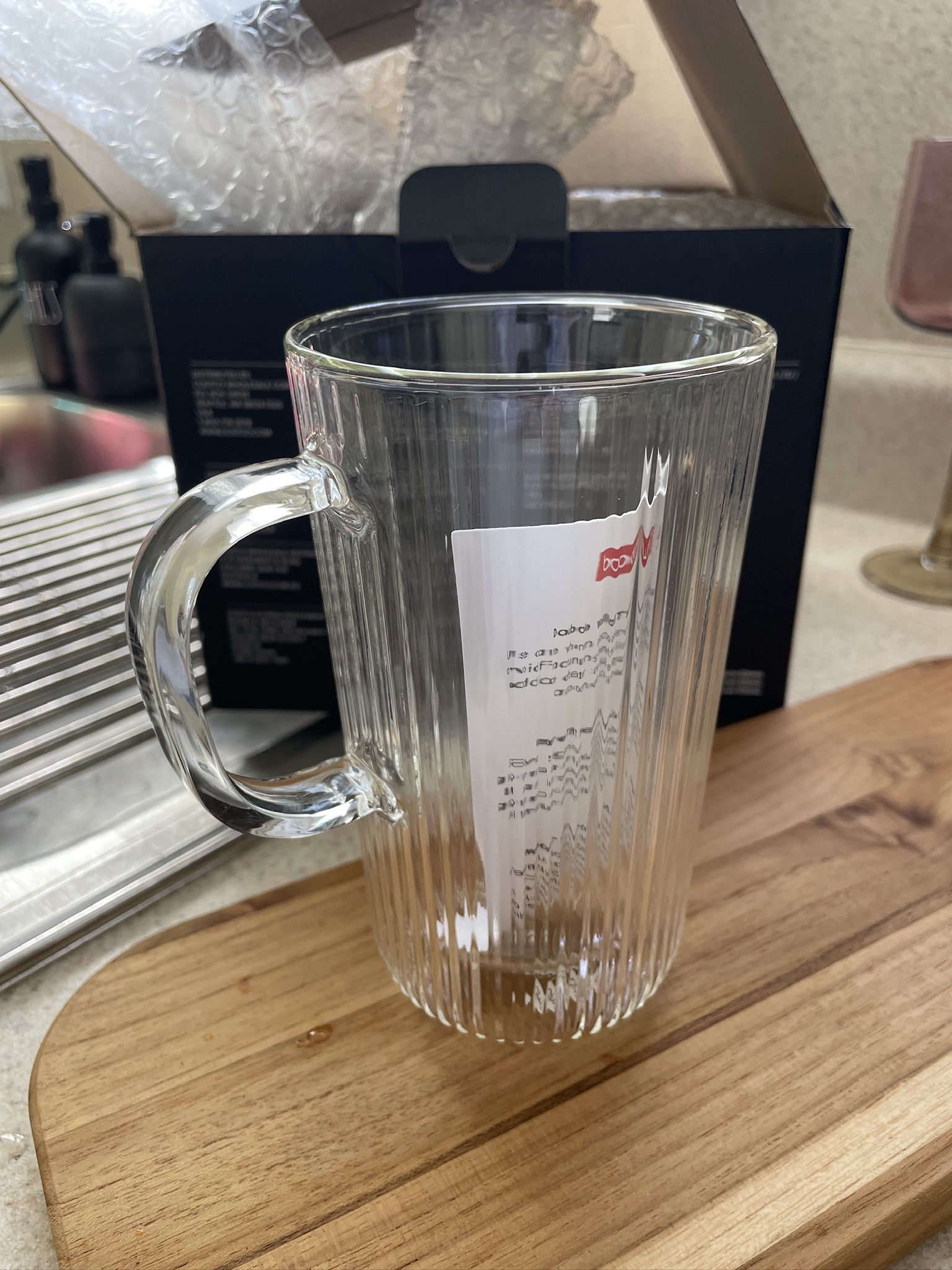 NEW Bodum Double Wall Mugs 