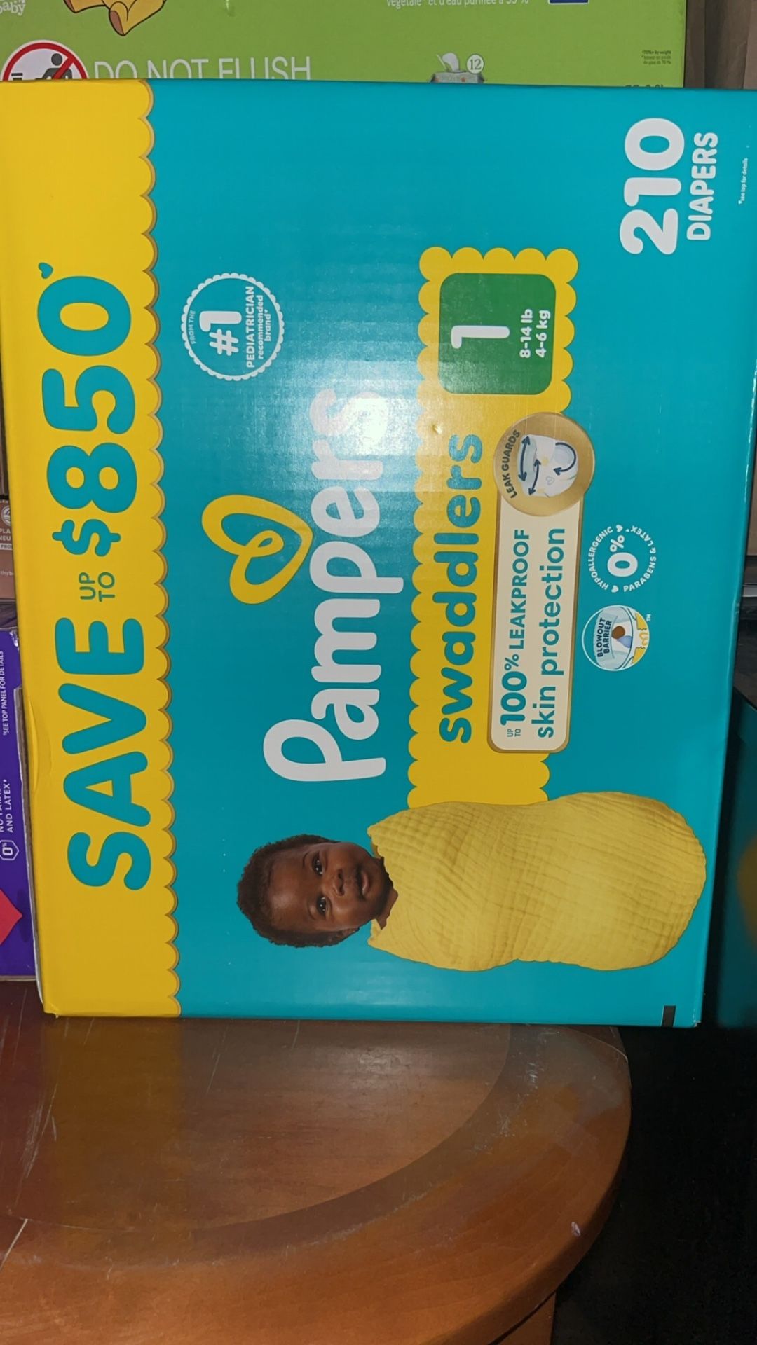 Pampers Size 1 210ct