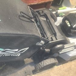 Ego 56v Lawn Mower And Charger And Battery
