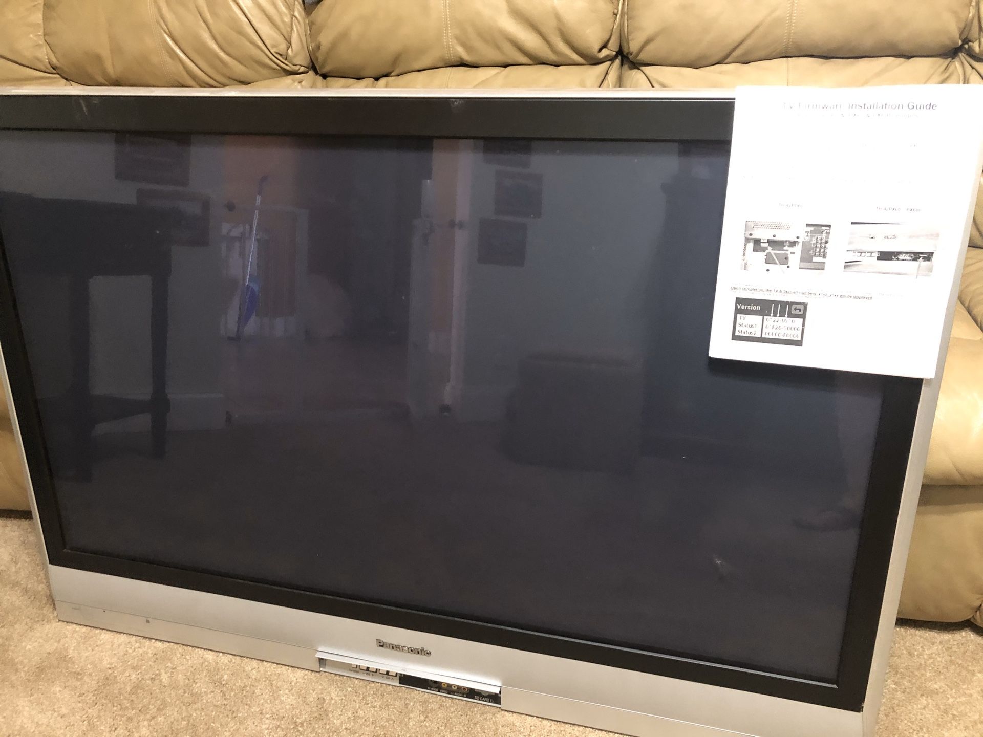 Panasonic Plasma TV 50 Inch TH-50Px60U