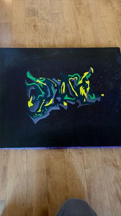 Original Graffiti Art on Canvas