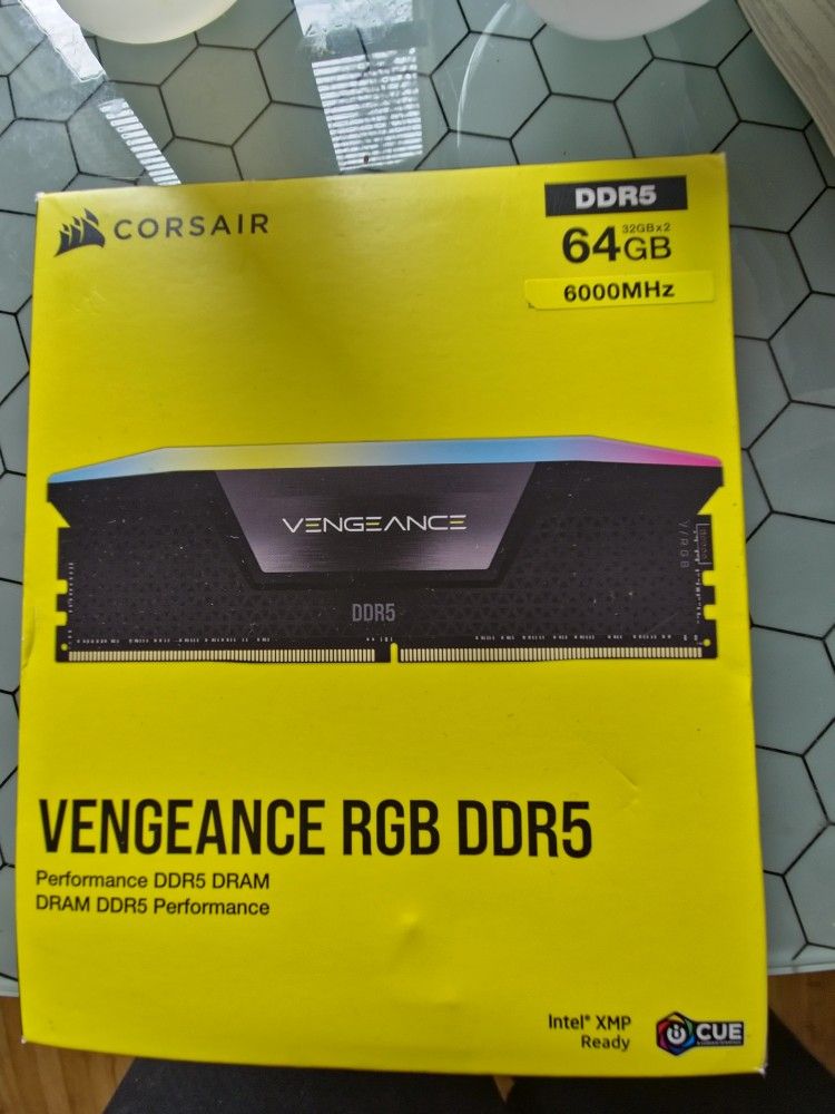 64gb (32x2) Corsair DDR5 6000MHz