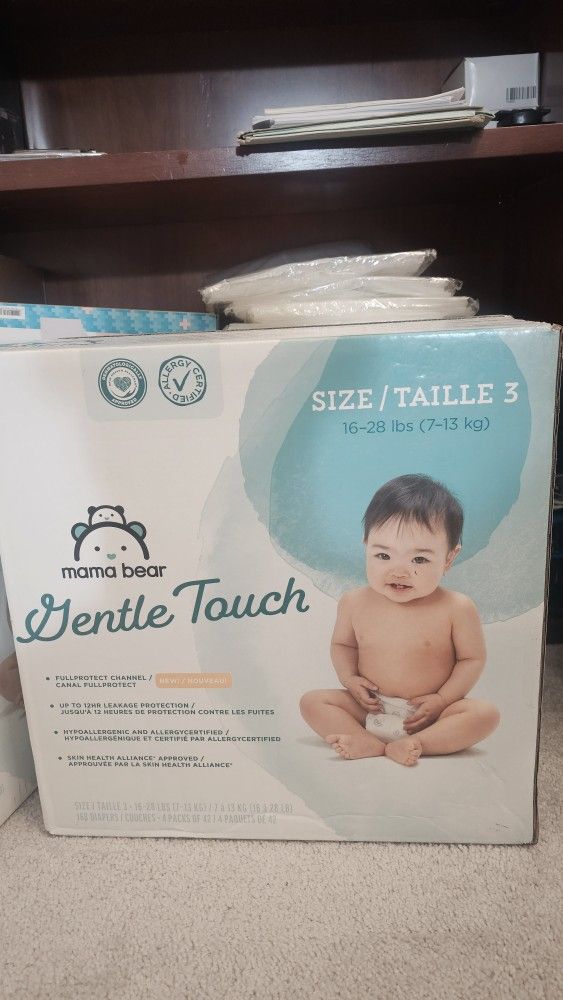6 Boxes Diapers Each One 30$