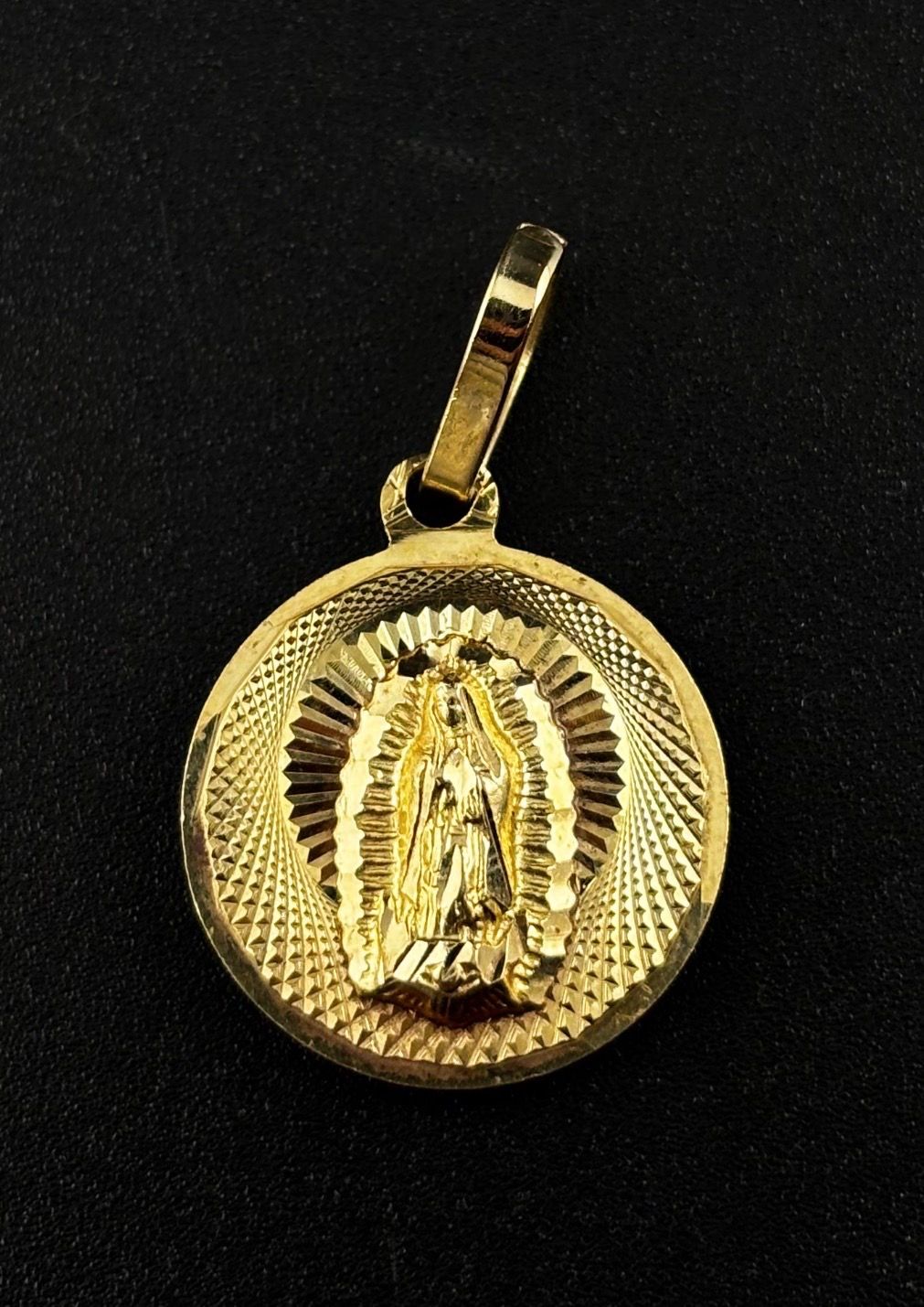 Double sided religious pendant