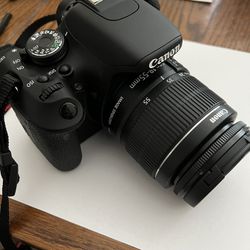 Canon EOS Rebel T3i/600D Digital SLR & Extras