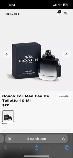 Coach cologne