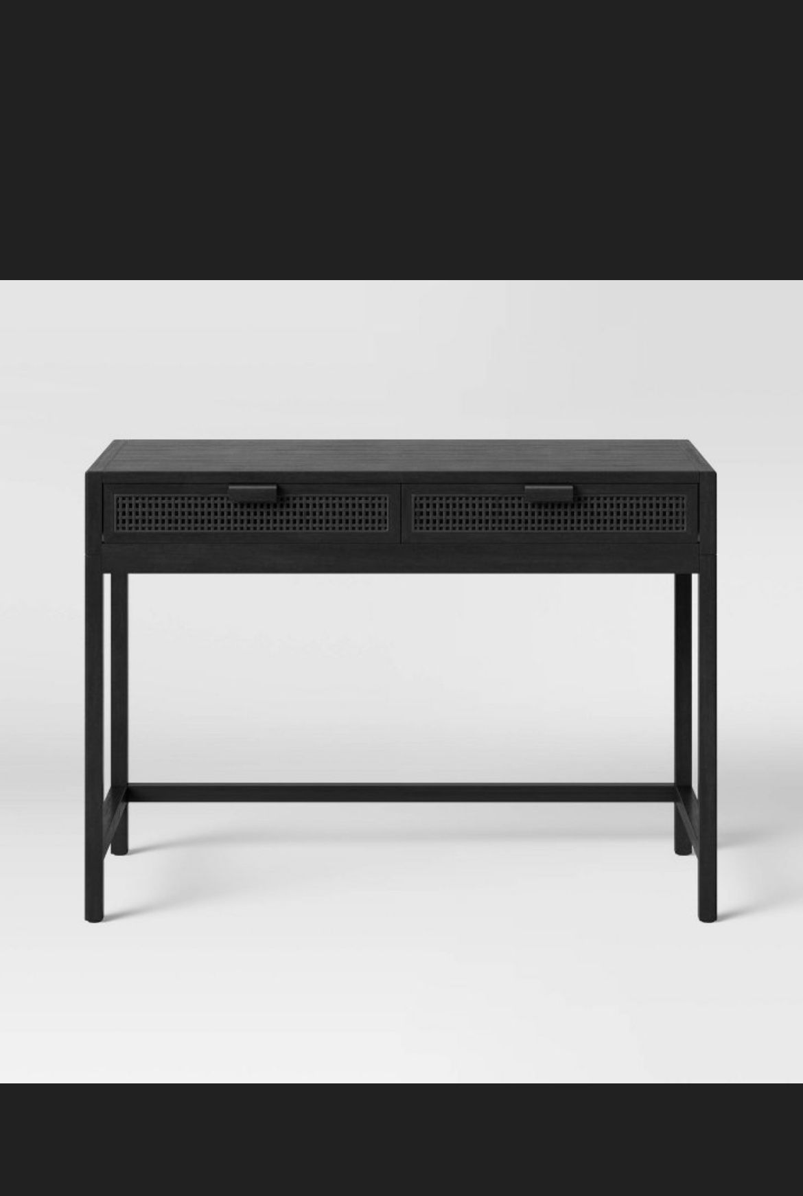 Threshold Black Desk - Boho Chic
