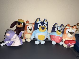 Bluey Plushies