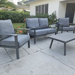 New And Assembled High Quality Aluminum Outdoor Patio Set