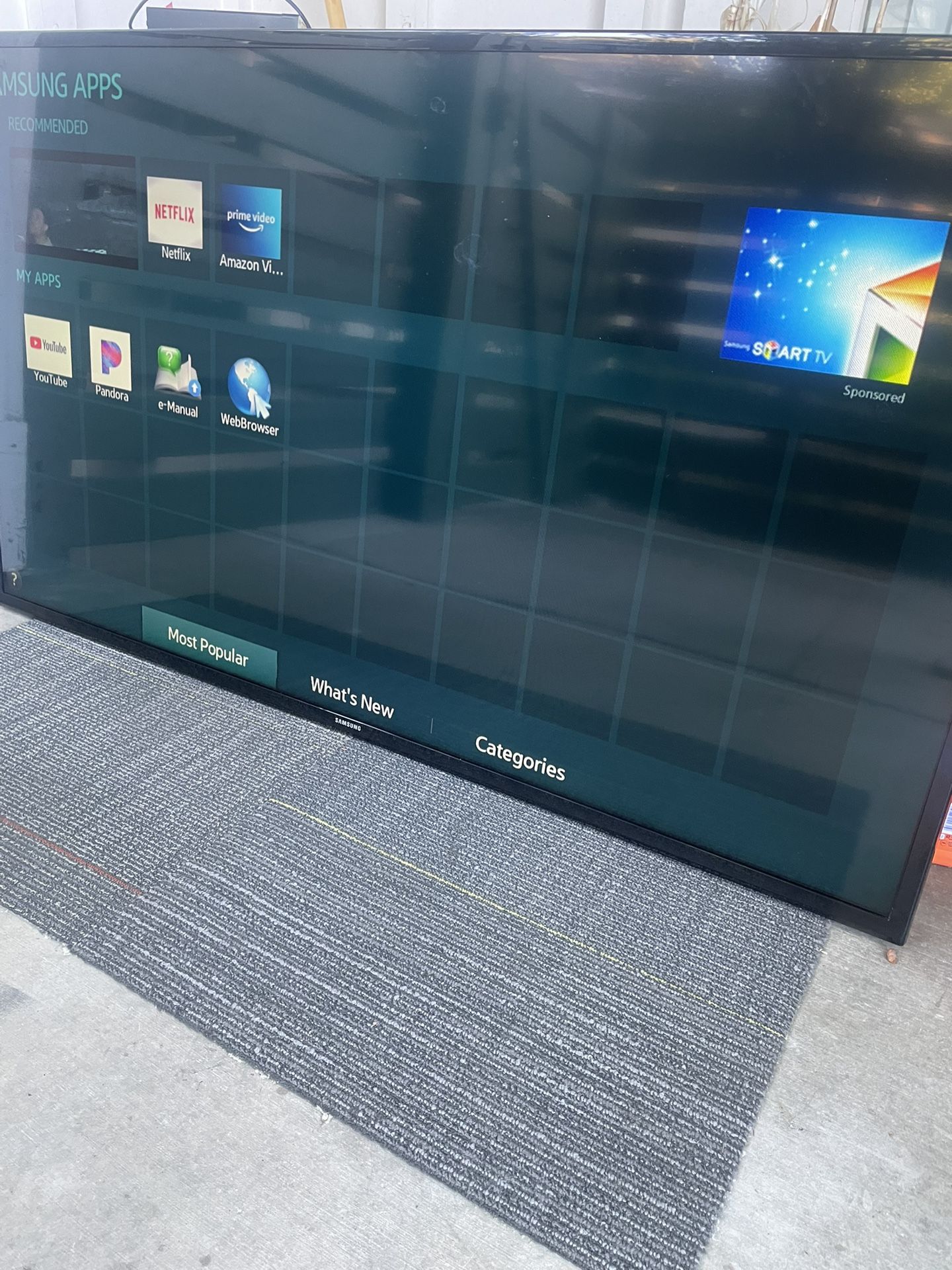 60”Samsung HD 1080p Smart WiFi 120hz Model UN60J6300