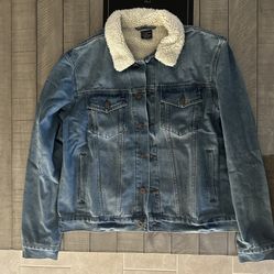 Sherpa Denim Jacket XL