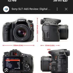 Sony Camera Body And Tamron Lens Combo