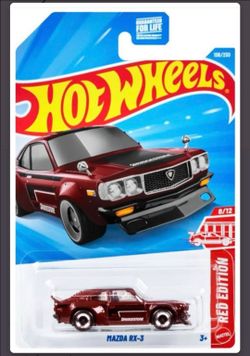 2026 Hot Wheels Mazda RX-3 Target exclusive red edition