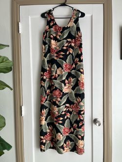 Vintage Tommy Bahama maxi dress