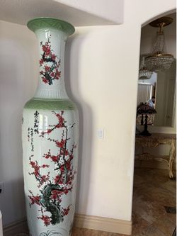 Pair of 7ft vase