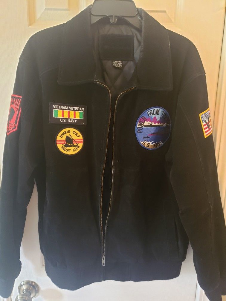 Patriot Leather Vietnam Veteran Jacket