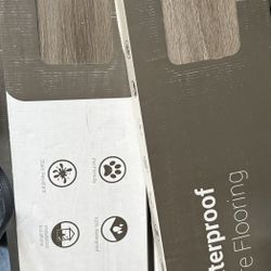 NEW! 17 Boxes Of Beautiful Waterproof WOODLAND MAVE Luxury Vinyl Plank (LVP)! Bought Too Much! MAKE OFFER!!