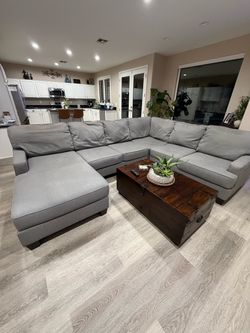 Gray sectional!