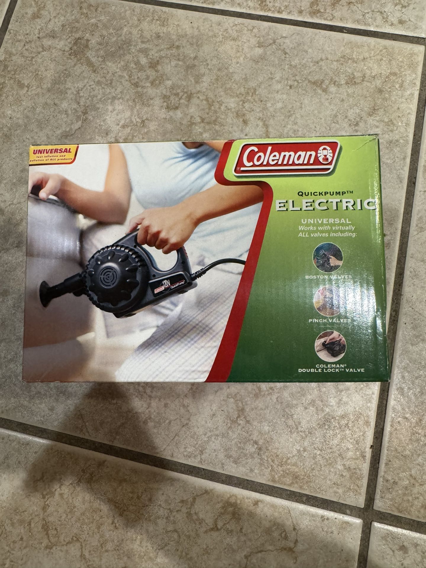 Coleman Electric Universal Quick Pump