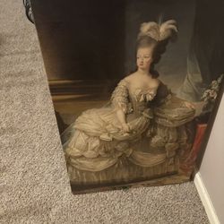 Marie Antoinette Painting. 36x24 