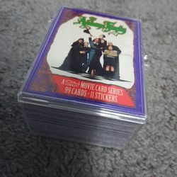 1991 Adams Family Movie Card Series Complete Set