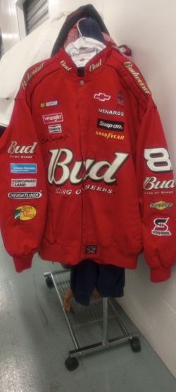 Dale Earnhart Jr.  (BUDWEISER) Racing Jacket  (XL)